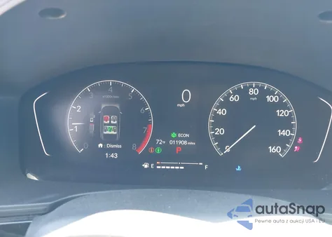 2024 Honda Civic Sport z USA, uszkodzony, nr VIN 2HGFE2F53RH552225